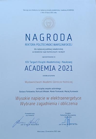 Academia 2021 - dyplom